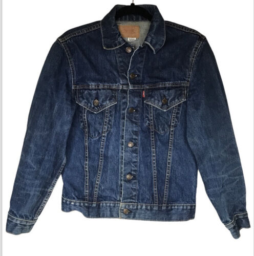 Vtg 1960s/70s ? Levis 70505-0217 Type 3 Big E Button Denim Jean Jacket Size 36 - Picture 1 of 14