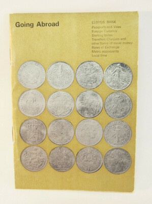 Going Abroad Lloyds Bank Booklet Llyods bank Limited Europe Vintage Booklet