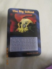 ILLUMINATI NEW WORLD ORDER THE BIG SELLOUT CARD EXCELLENT CONDITION VINTAGE
