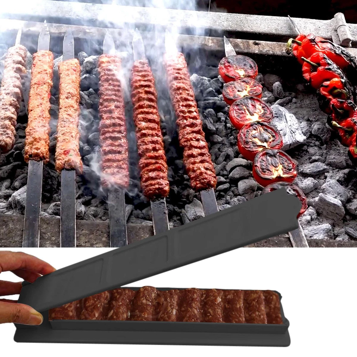 Kebab top skewer machine