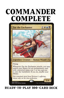 Zur the Enchanter ENCHANTMENTS Esper Magic MTG Custom Commander Deck