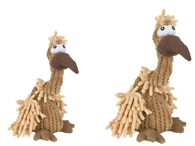 Trixie Geier Gustav Hundespielzeug Stoff Plüsch Stoffspielzeug Spielzeug 24/28cm