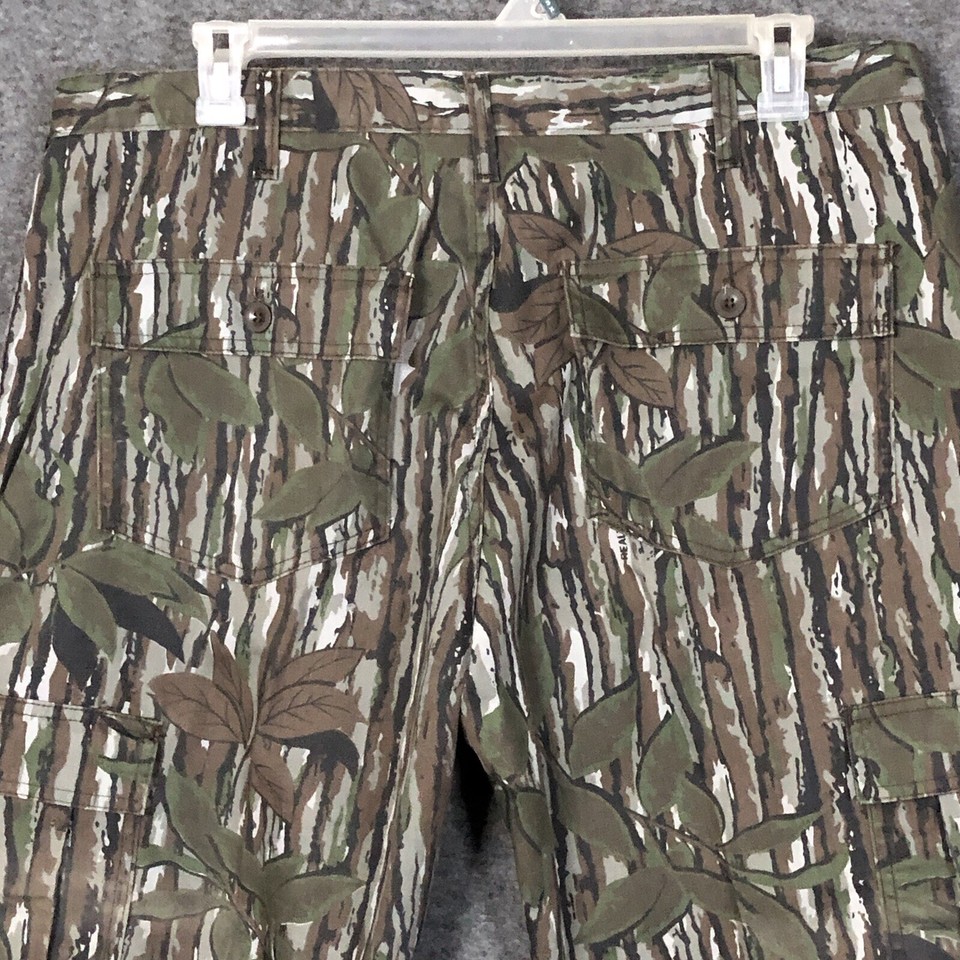VTG Blue Bill Realtree Camo Cargo Pants by Red Head Mens 42 x 31