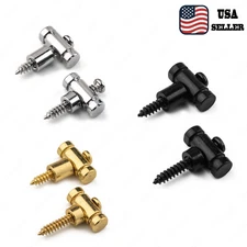 Roller Guitar String Tree Guides Retainers String Guide Set with Mounting Screws