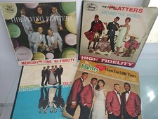 THE PLATTERS 4 LP Lot - Reflections, Around the World and more Vinyl Records