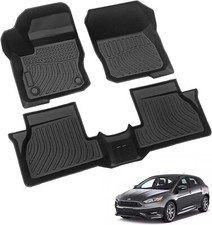 Floor Mats Custom for 2012-2018 Ford Focus Cargo Liner Carpets Coverage Durable