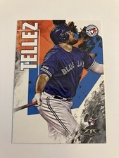 Rowdy Tellez 2019 Topps Fire Rookie Card #15 Toronto Blue Jays RC