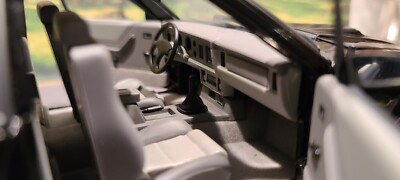 1/18 GMP 1986 Ford Mustang SVO Black Diecast **READ** | eBay