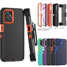 For Motorola Moto G Power 5G Case Shockproof Armor Cover+Belt Clip Fits Otterbox