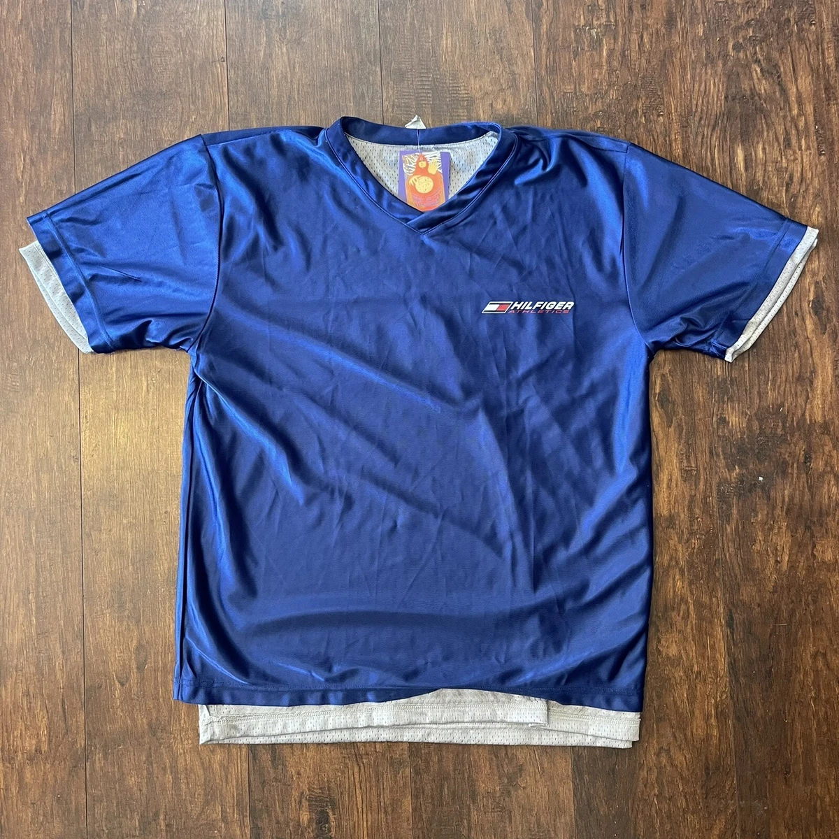 Tommy hilfiger mesh best sale shirt