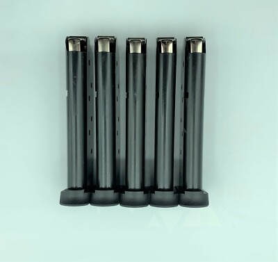 PACK of 5) 1911 MAGAZINE COMPACT/ OFFICER 7 Round 45 ACP Fit Colt