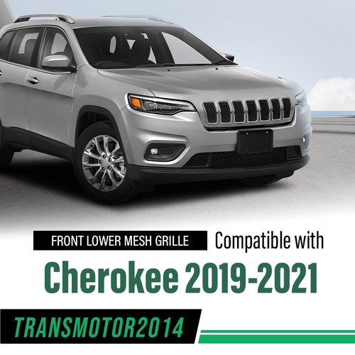Parachoques delantero parrilla inferior apto para Jeep Cherokee #68288039AB 2019-2023 - Imagen 12 de 12