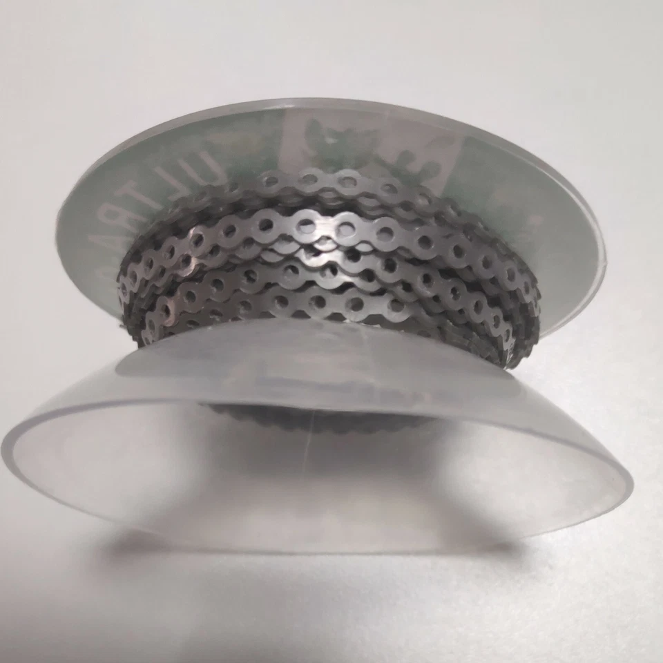 Ortodoncia dental goma elástica cadena eléctrica brackets bandas cortas/largas/cerradas Foto 3 de 4