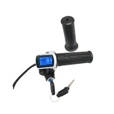 Electric Bike Twist Throttle 36V 48V Grip Speed Display Brushless Controller Kit