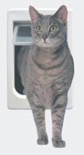 Ideal Pet Products Cat Small Dog Door 7.5" x 10.5" Flap Door Chubby Kat