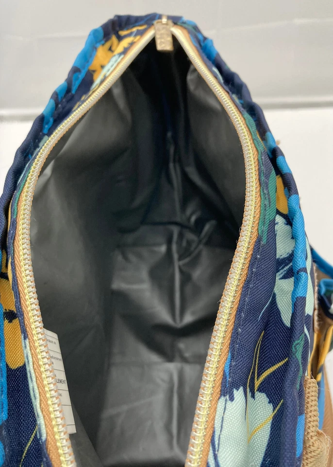 Bolso de mano de almuerzo FIT & FRESH aislado con patrón floral Foto 4 de 4