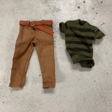 PB-SND-SET: Green Shirt & Brown pants for Marvel Legend Spider-Man Movie Sandman