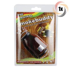 1x Pack Smokebuddy Wooden Edition Personal Smoke Air Filter | Free Keychain
