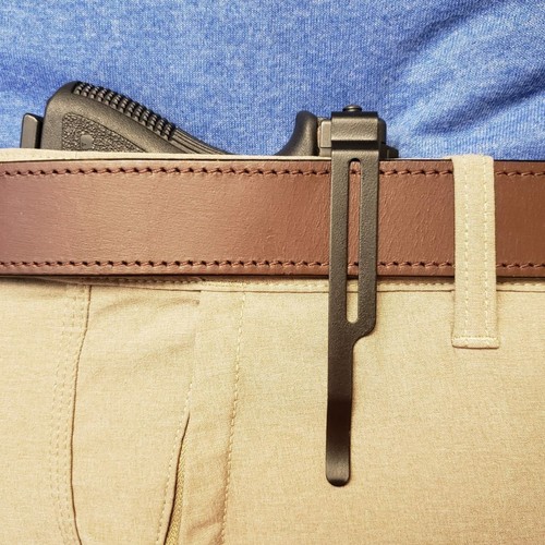 Clipdraw Belt Clip for Springfield Hellcat IWB Adjustable - Ambi Holster - Picture 8 of 12