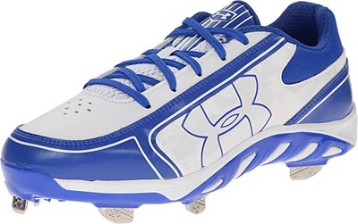 Under Armour Women's UA Spine Glyde Metal Softball Cleats, 9.5 or 10 1250083-142