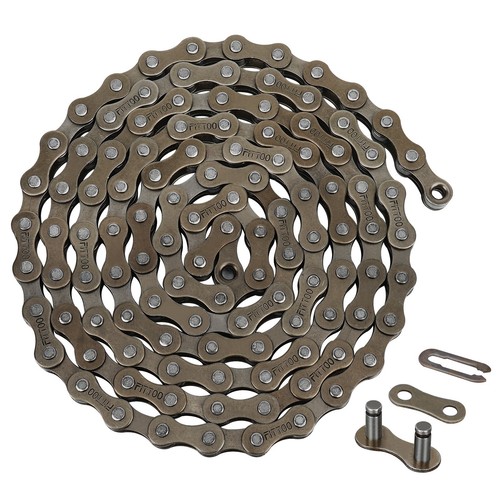 Fittoo Single Speed Bike Chain 1/2X1/8 Inch 114 Links Bicycle Cycle