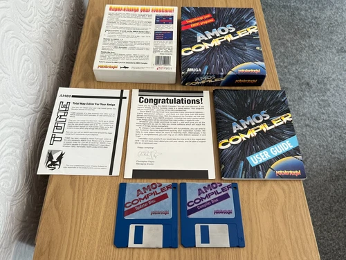 Mandarin AMOS Compiler Amiga Software - Tested Working -👽👾Retro Gift Idea👾👽