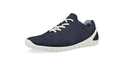 Ecco Biom Lite Women Sneaker Schnürschuhe Low blau marine Leder