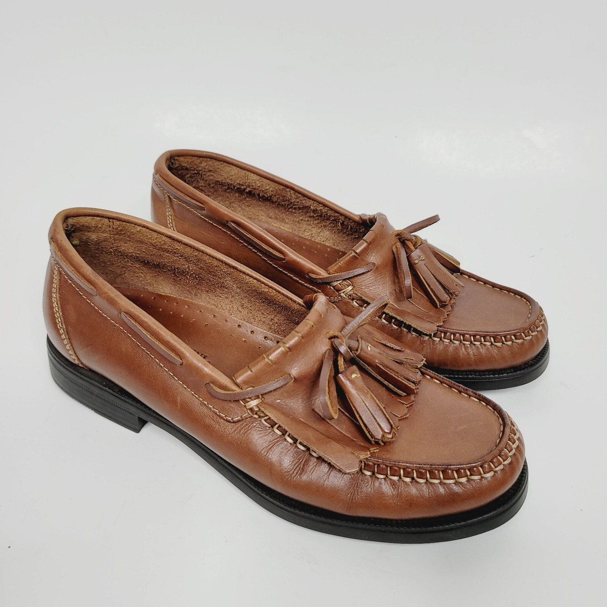 Giorgio Brutini Two-Tone Brown Leather Slip-On Loafers Giorgio Brutini Men main image 3