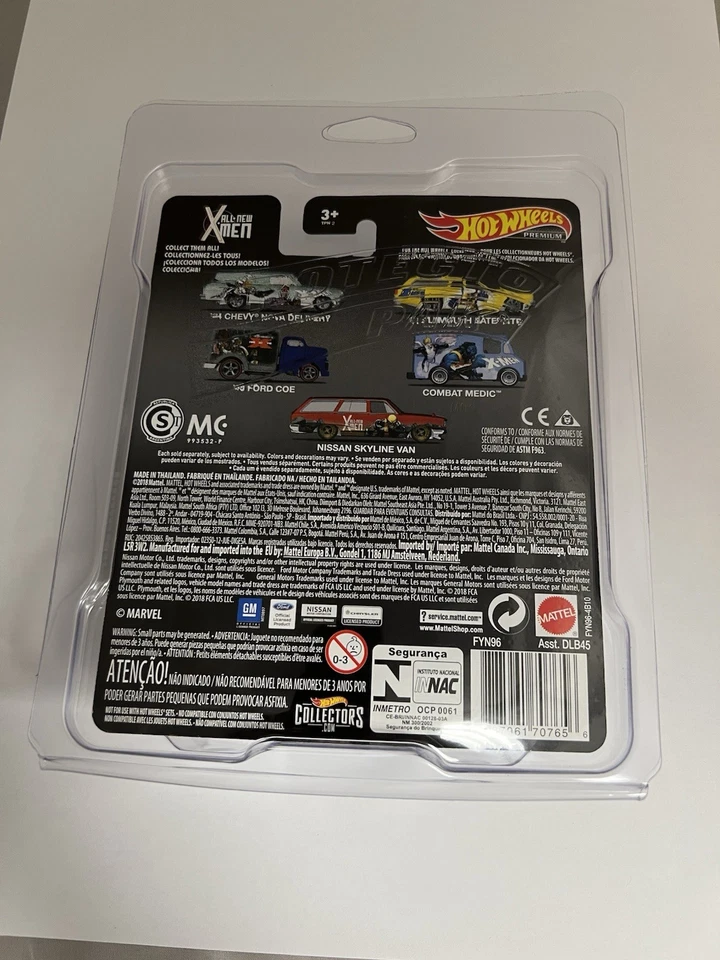 Hot Wheels Pop Culture Marvel Comics Nuevo X-Men #5 69 Nissan Skyline Van 2019 Foto 2 de 4