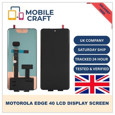 Für Motorola Moto Edge 40 OLED LCD Bildschirm Display Touch Baugruppe - XT2303-2 UK