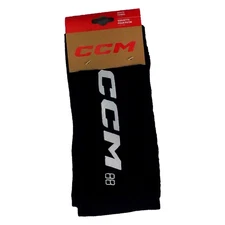 CCM Hockey Terry Black Skate Towel 23" x 14"