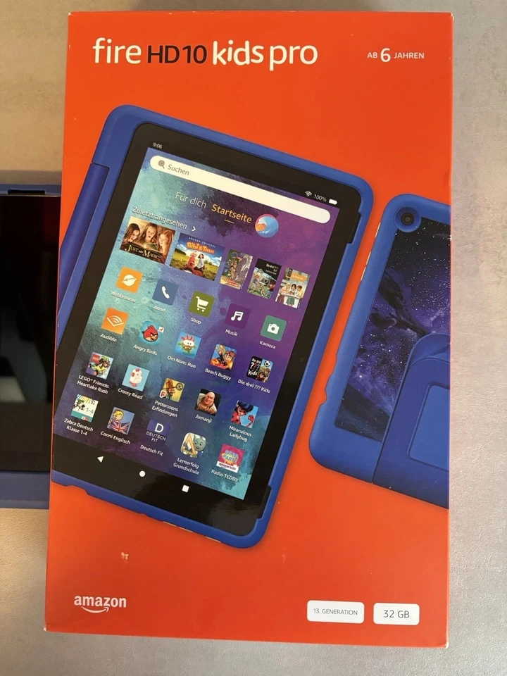 Amazon Fire HD10 Kids Pro in OVP mit 1 Jahr Garantie Sternennebel 2023 13.Gen. - Bild 2 von 4