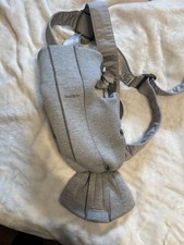 BabyBj rn Baby Carrier Mini 3d Jersey Light Gray Newe