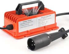 48v 15 AMP Golf Cart Charger for 48 Volt For Lead Acid Battery 3 Pin Round Plug