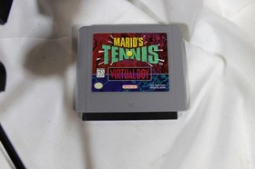 Nintendo Virtual Boy Vintage 1995 Stereoscopic 3D Game Console w/ Mario's Tennis