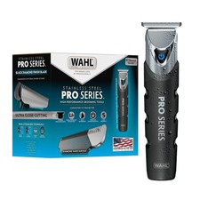 Wahl 3026017 USA Pro Series Beard Trimmer, Stainless Steel, Without Original Box