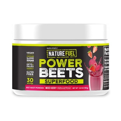 Beet Juice Powder Supplement Vegan Beetroot Mixed Berry 30 Servings