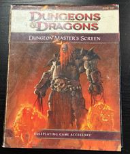 Dungeons Dragons Dungeon Master's Screen 4th Edition 2009
