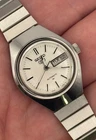 1983 Vintage Seiko 5 Women's Silver-Tone Day/Date Watch - 4206 Automatic - RUNS!