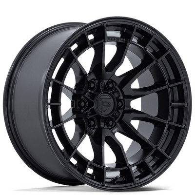 17x9'' Fuel Wheels FC888 Revolt Matte Black Off-Road Rims(4pcs)