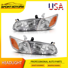 Chrome Headlights Corner Light For 2000-2001 Toyota Camry Headlamps Assembly Chrome Headlights Corner Light For 2000-2001 Toyota Camry Headlamps Assembly
