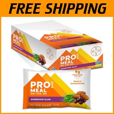 Superfood Slam MEAL Bar - Whole-Food Ingredients, 12-Pack