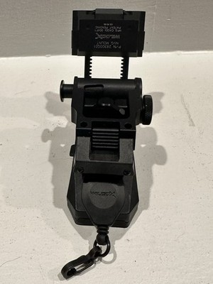 Used Wilcox L3 G01 Black Breakaway NVG Mount & Lanyard #4 03-10-06