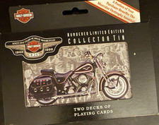 Harley-Davidson 95th Anniversary Limited Edition Collector Tin Two Decks