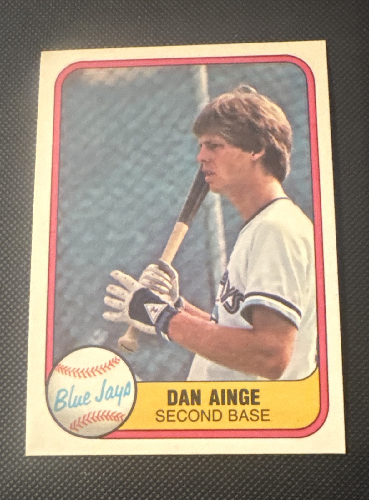 1981 Fleer - Danny Ainge #418 Dan On Card (RC)