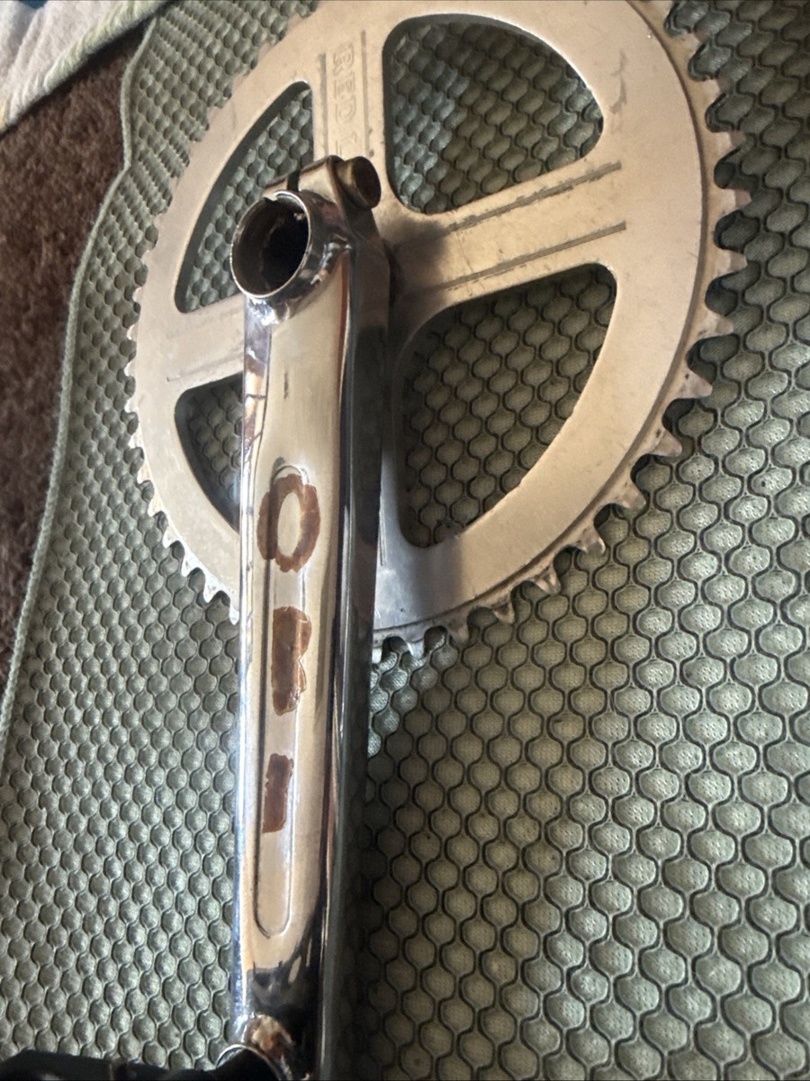 Chrome REDLINE FLIGHT BMX Cranks 180mm Redline 47t chainring