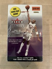 2001-02 01/02 FLEER PREMIUM NBA BASKETBALL FACTORY SEALED RETAIL BOX