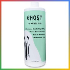 GHOST Fog Machine Liquid 32 Ounces  High Density Long Lasting Fog Juice for Wat