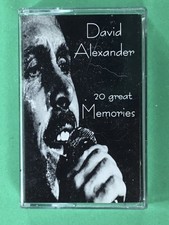 DAVID ALEXANDER, 20 GREAT MEMORIES, AUDIOCASSETTE TAPE, RARE, JUNE 1999, UK