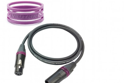 KLOTZ MY206 Mikrofonkabel  XLR 3-polig NEUTRIK NC3MXX-BAG NC3FXX-BAG Studio PA